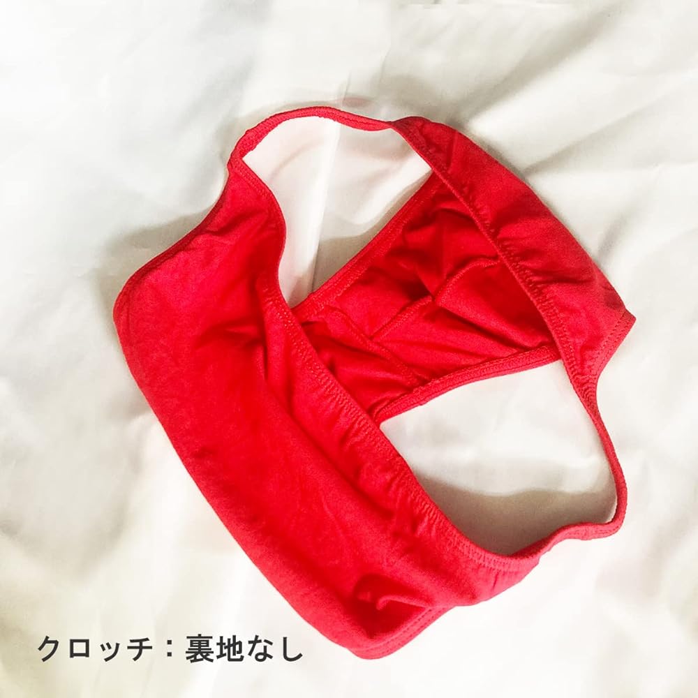 【新品未使用】rosy monster スイムビキニパンツ　赤 新品未使用】rosy monster スイムビキニパンツ 赤